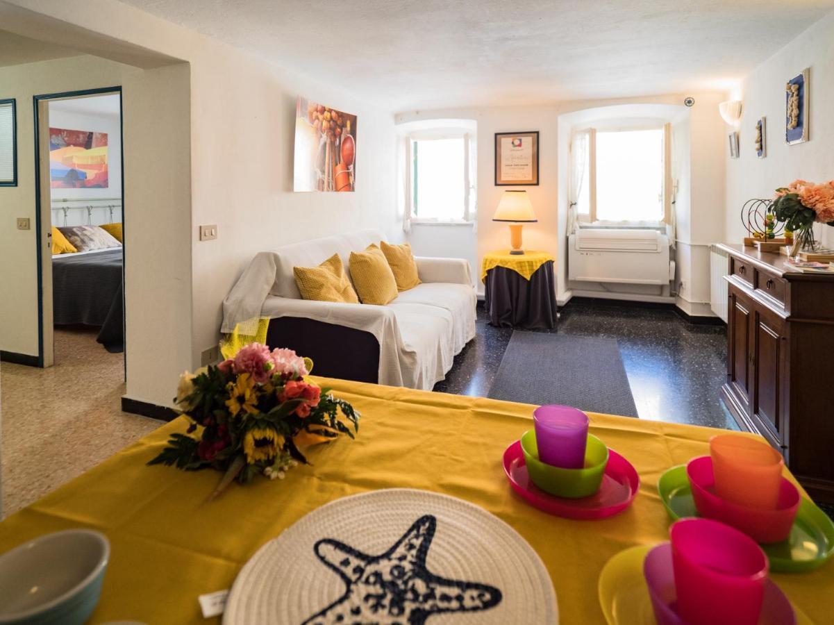 Mainetta Sea View Apartment With Ac Vernazza Kültér fotó