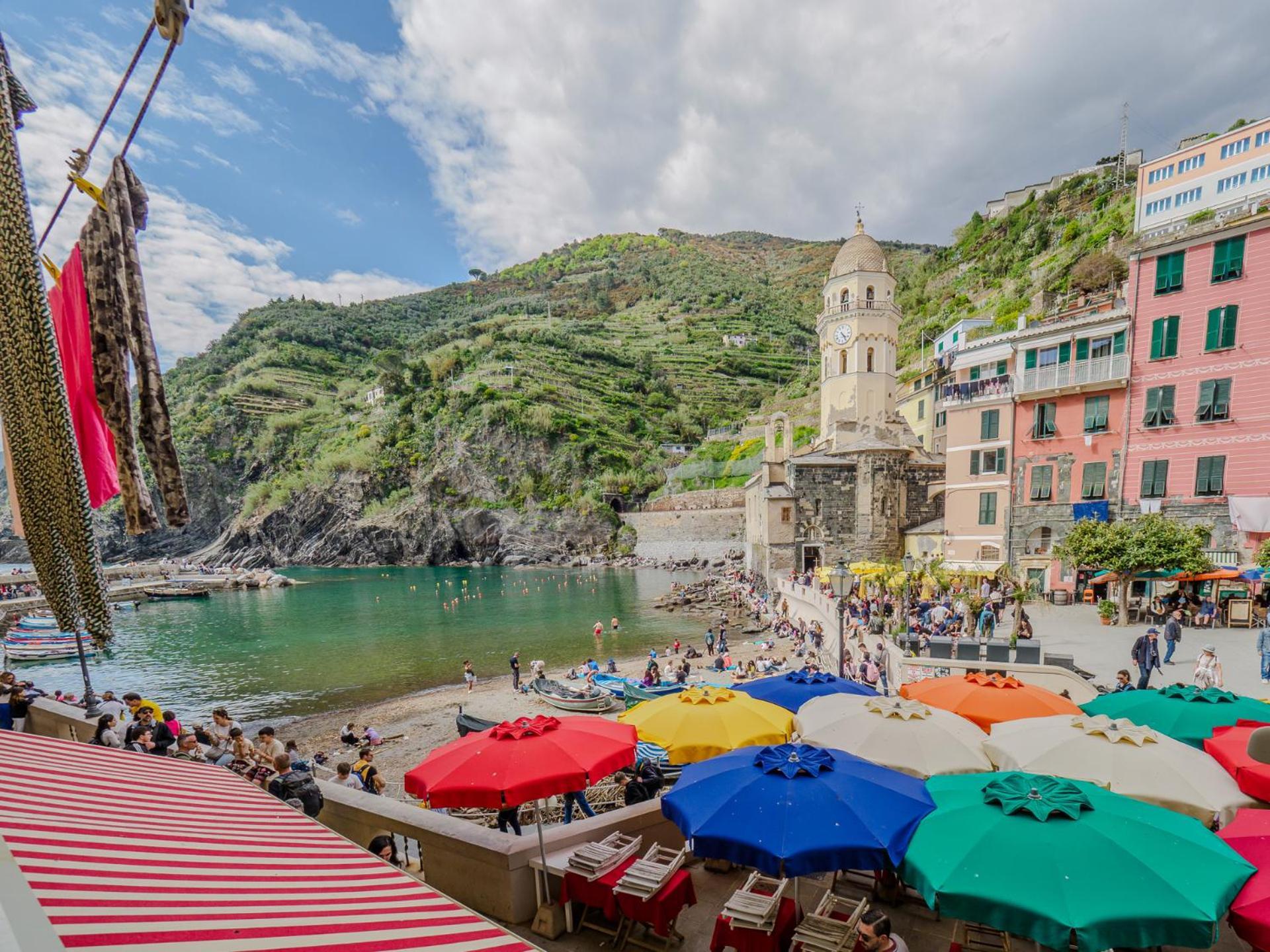 Mainetta Sea View Apartment With Ac Vernazza Kültér fotó